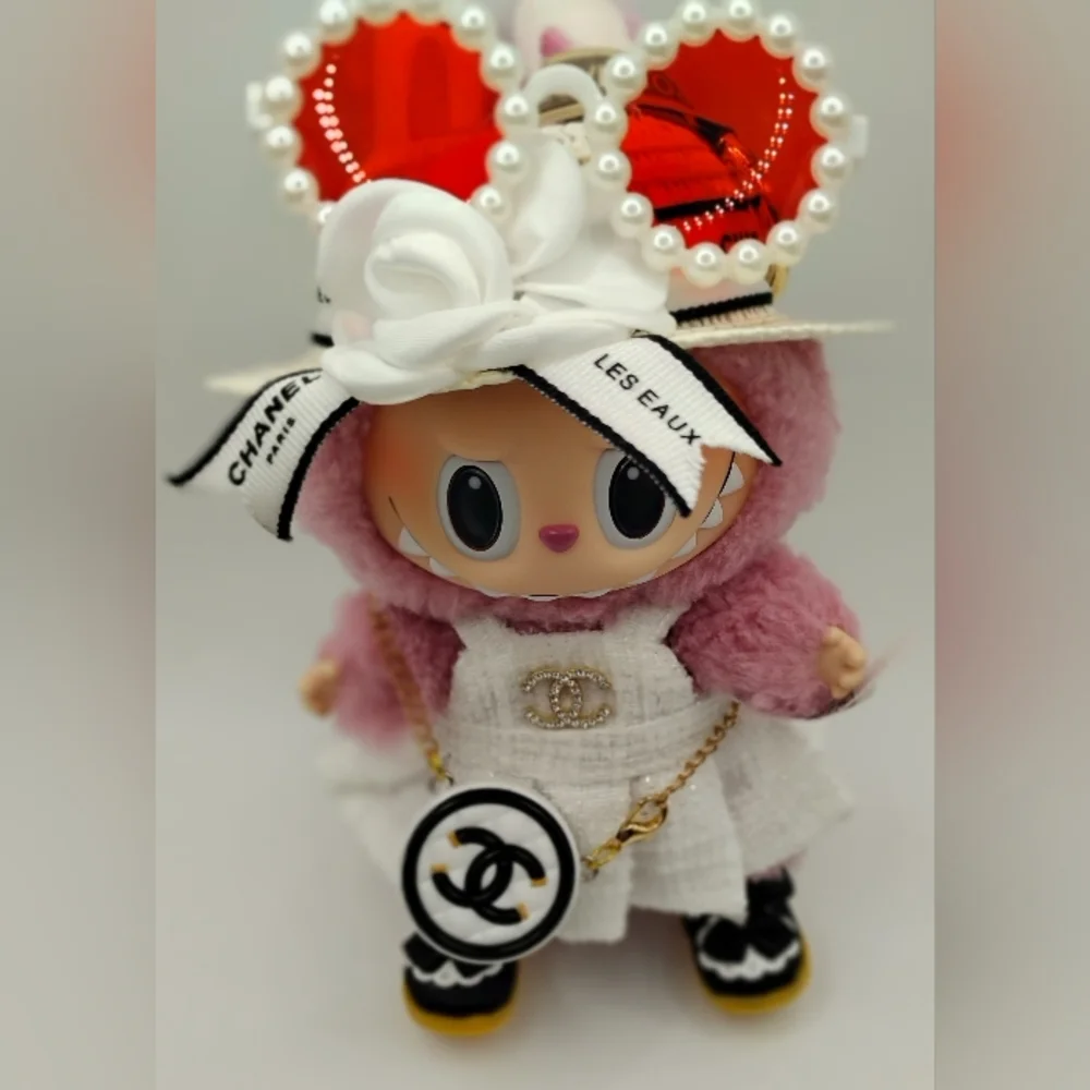 Lychee Berry PopMart Exciting Macaron  With Full Chanel Inspired Outfit - Picture 2 of 10